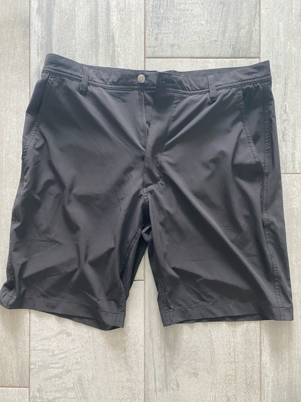 FootJoy Black Golf Hybrid Shorts